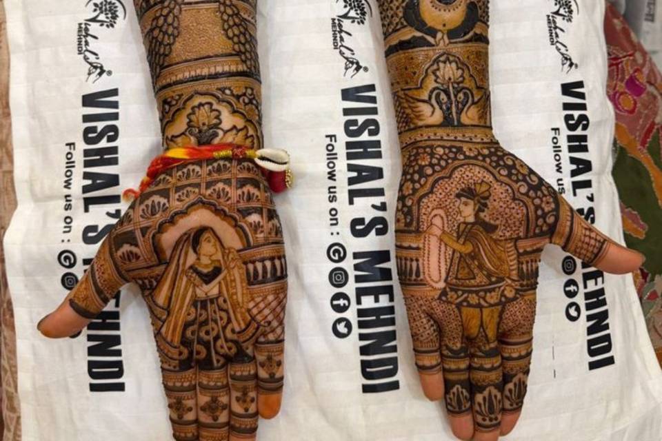 Bridal mehndi
