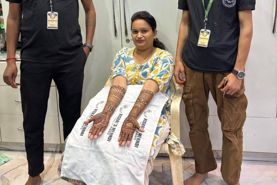 Bridal mehndi