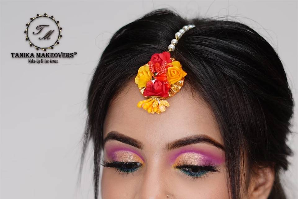 Hd mehendi makeup