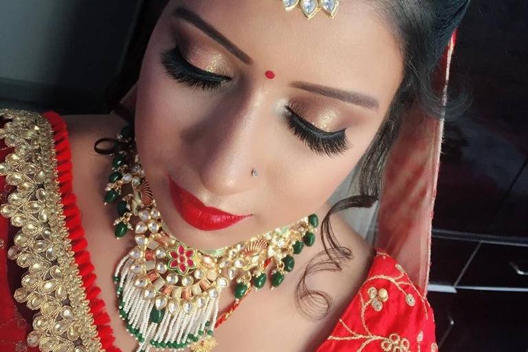 Bridal makeup