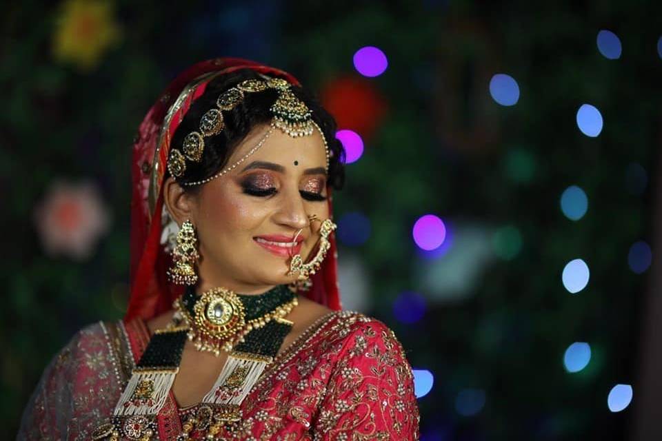 Bridal makeup