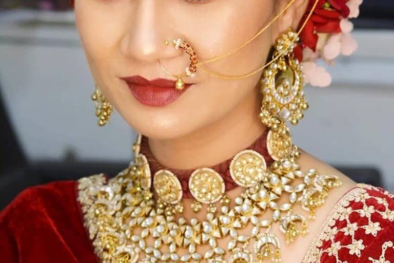 Bridal makeup