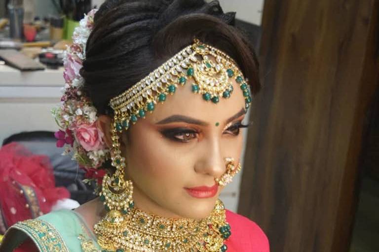 Bridal makeup