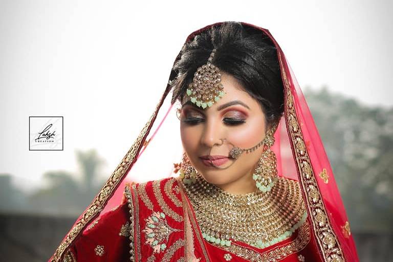 Bridal makeup