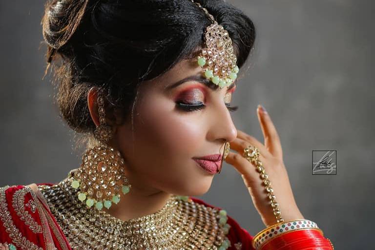 Bridal makeup