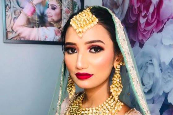 Bridal makeup