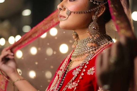 Bridal makeup