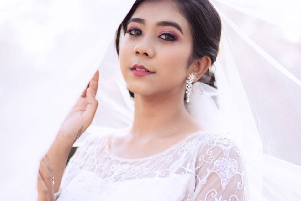 Bridal makeup