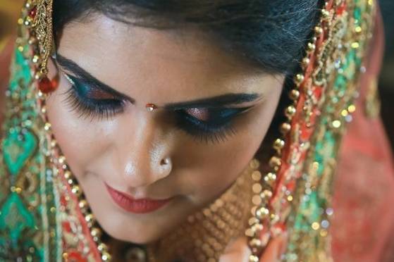 Bridal makeup