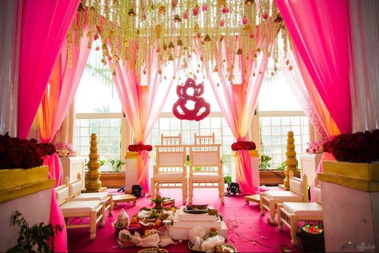 Wedding decor and management