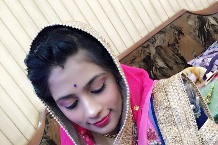 Bridal makeup