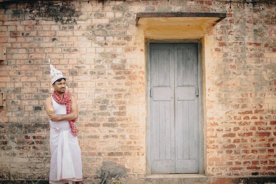 Groom portrait