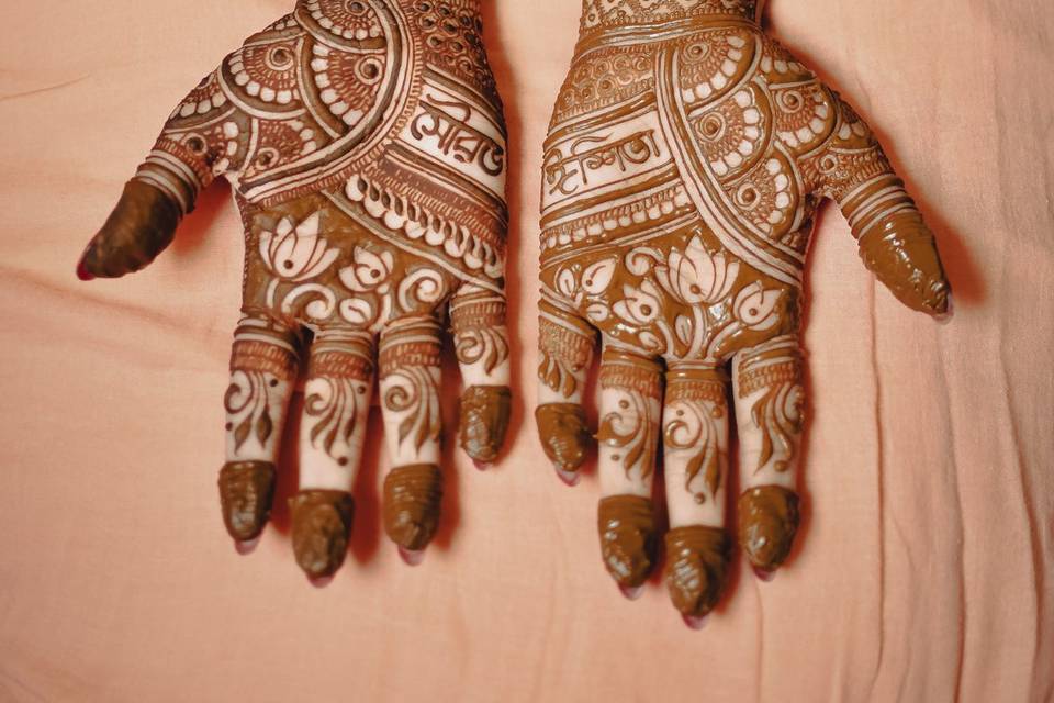 Mehindi for Bride