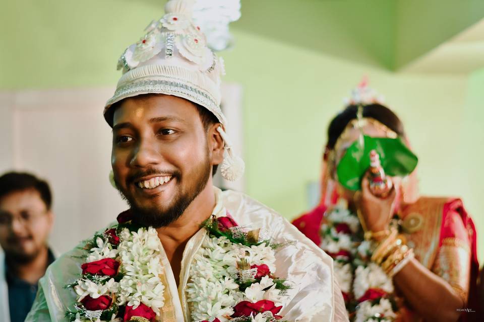 Groom Candid Portrait