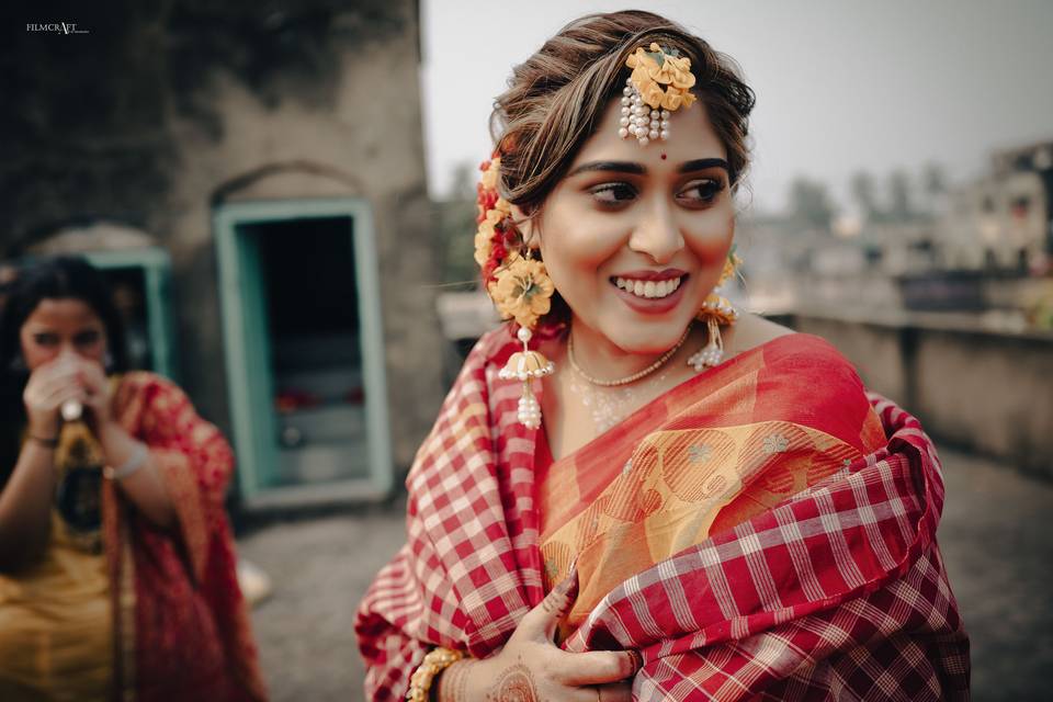 Bride Candid Portrait