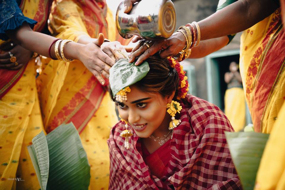 Bride Candid Portrait