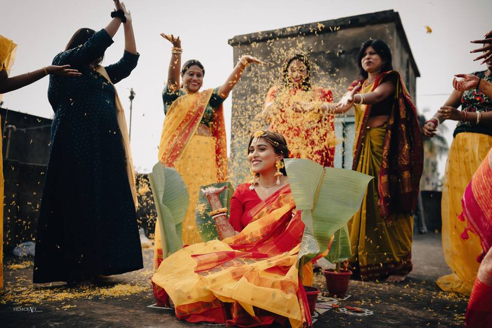 Bride Candid Portrait