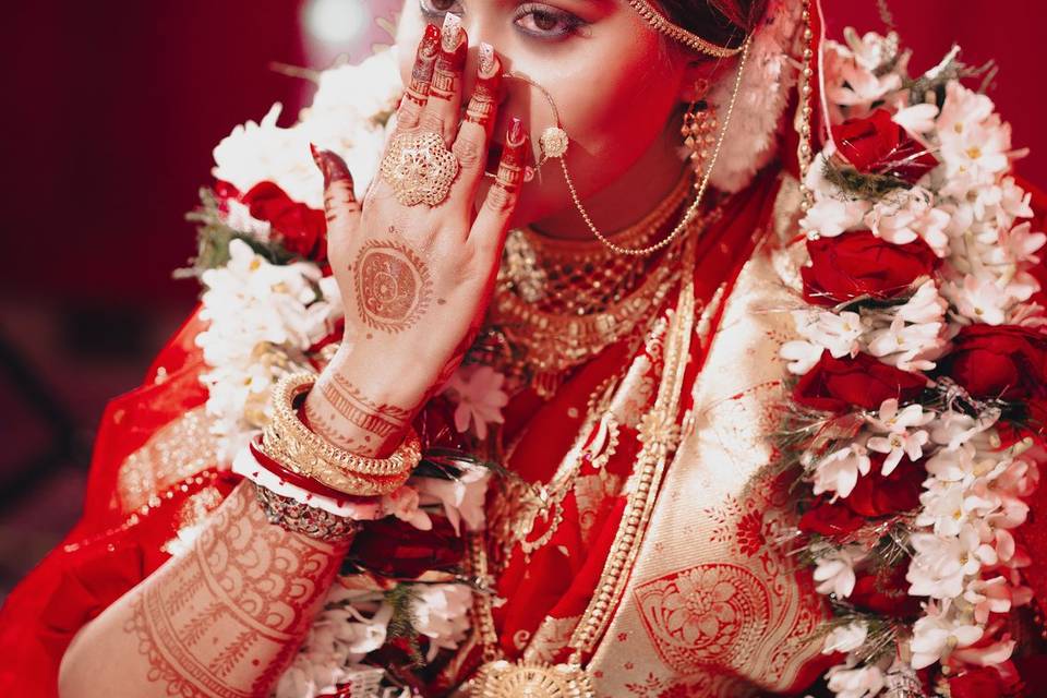 Bride Candid Portrait