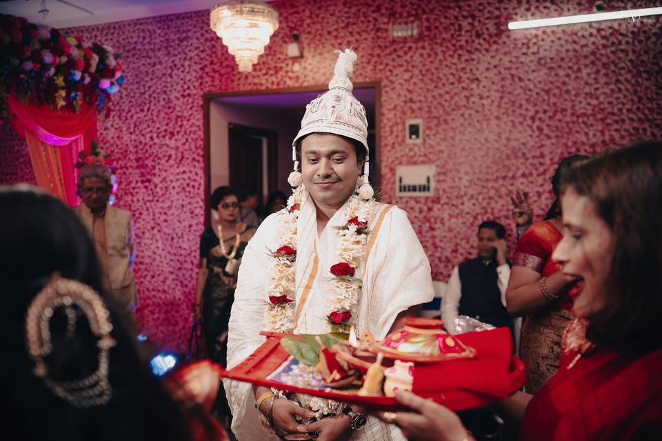 Groom Candid Portrait