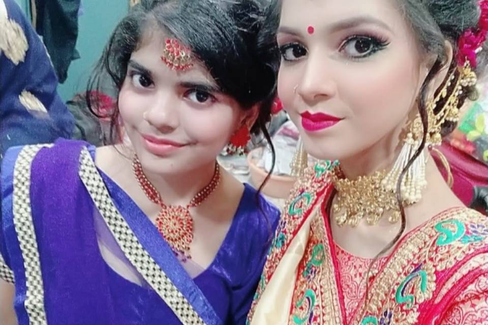 Bridal makeup