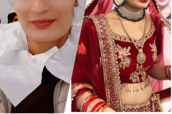 Bridal makeup