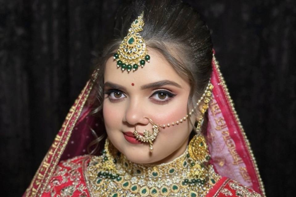 Bridal makeup