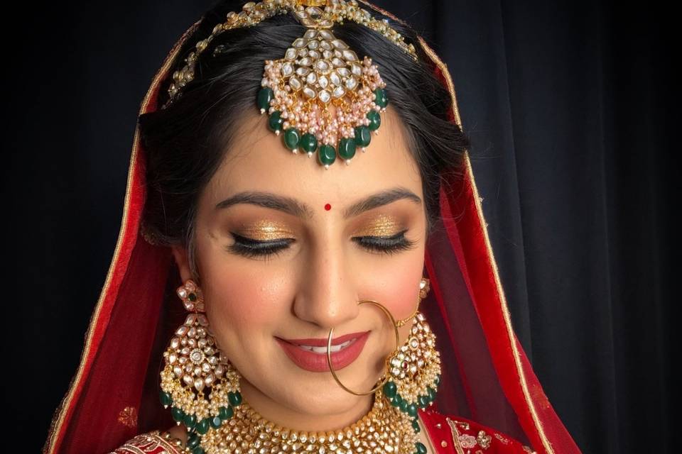 Bridal makeup