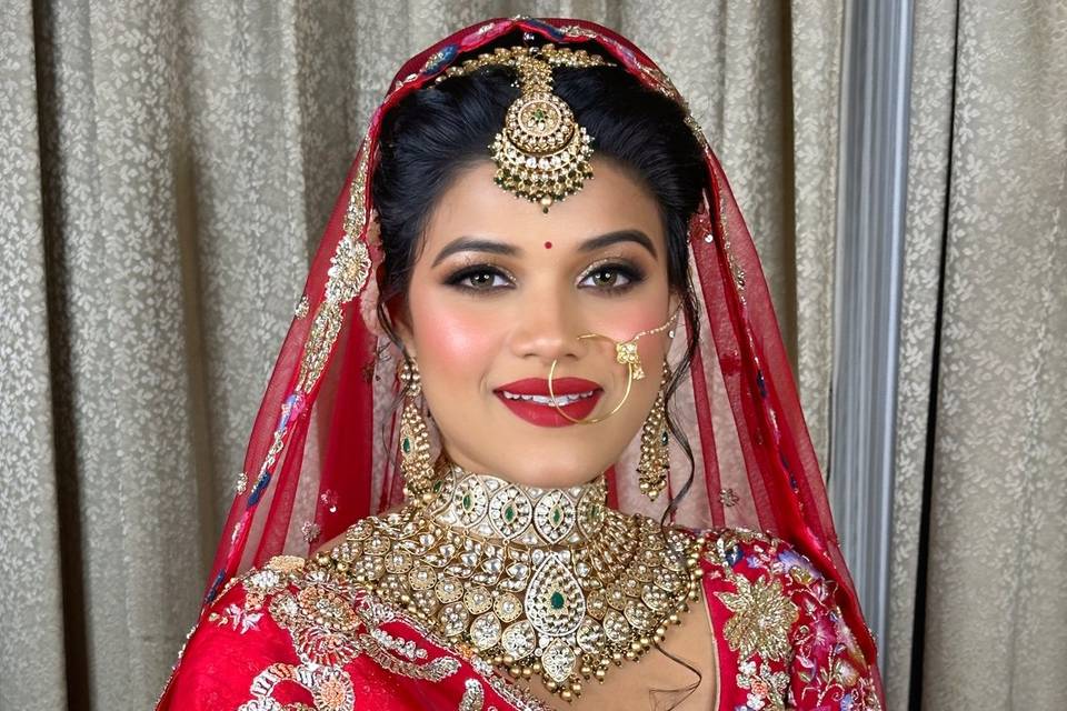 Bridal makeup