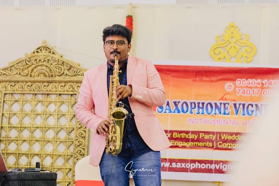 Saxophone Vignesh Instrumental Music