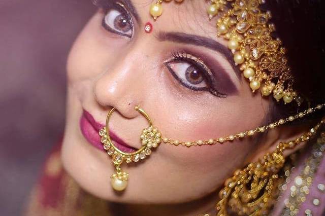 Bridal makeup