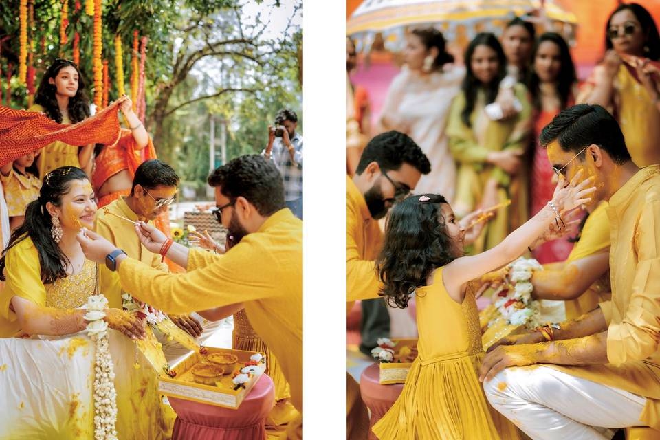 Haldi Moments
