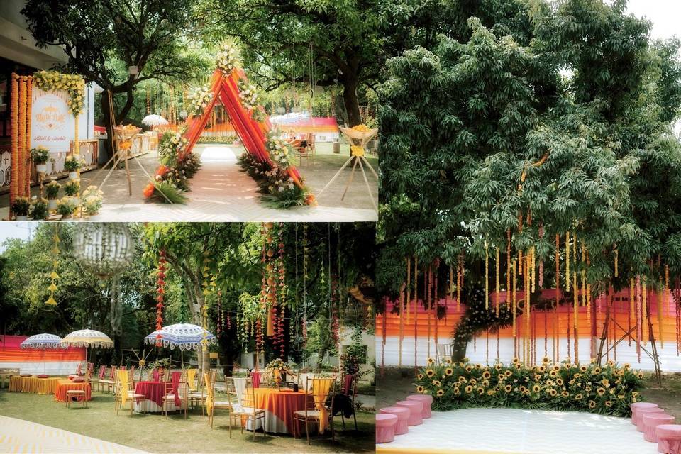 Haldi Decor Details