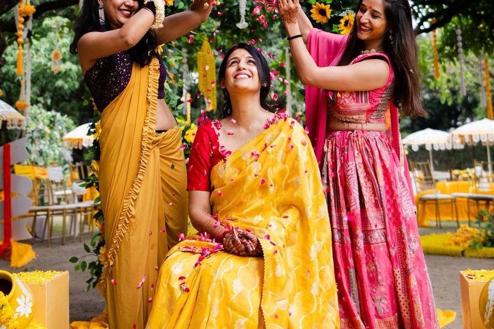 Haldi in Bagh