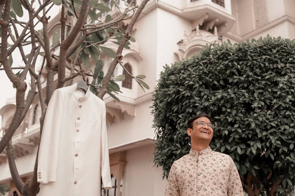 Groom sherwani