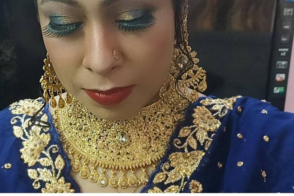 Bridal makeup