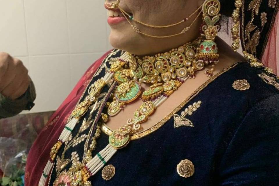 Bridal makeup