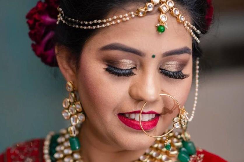 Bridal makeup