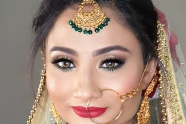 Bridal makeup