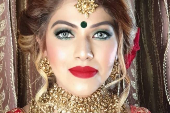 Bridal makeup