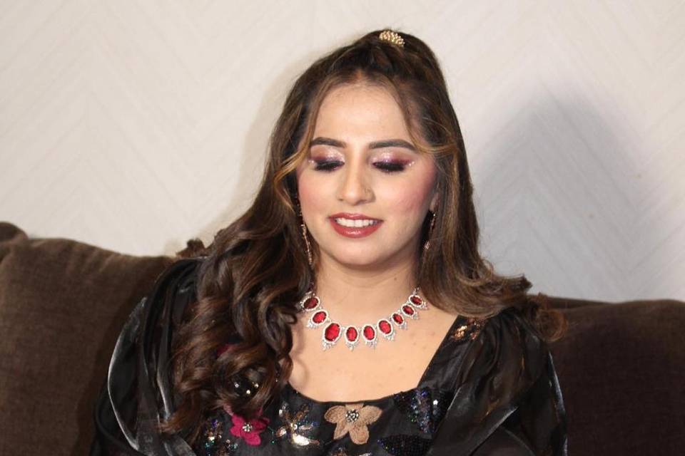 Sangeet makeup