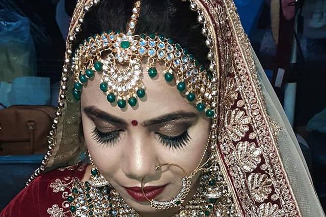 Bridal makeup