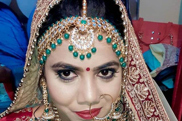 Bridal makeup