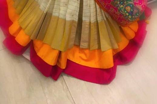 Chanderi Cotton Casual Wear Synthetic Sarees, With Blouse, 5.5 m (separate  blouse piece) at Rs 500/piece in Jalakandapuram