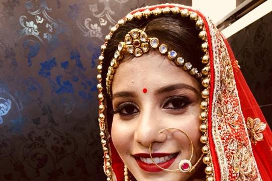 Bridal makeup