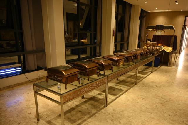 Catering setup