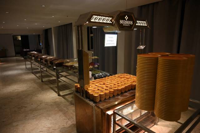 Catering setup