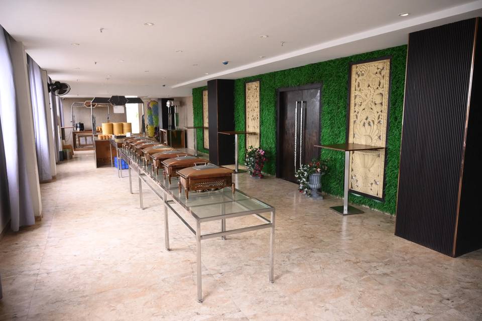 Catering setup