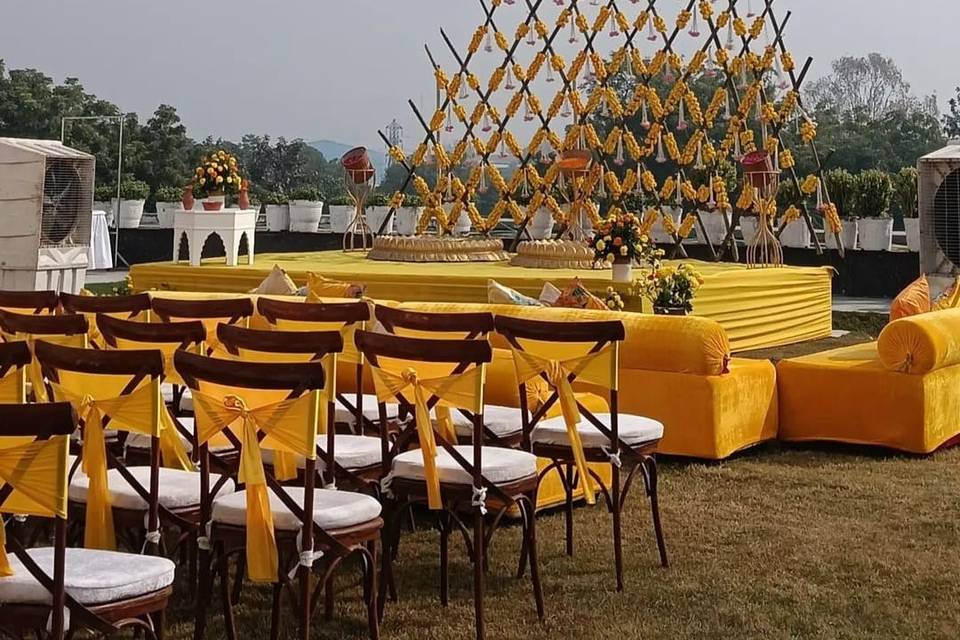 Haldi decor