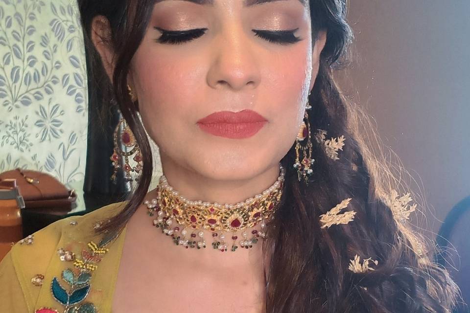 Mehendi look