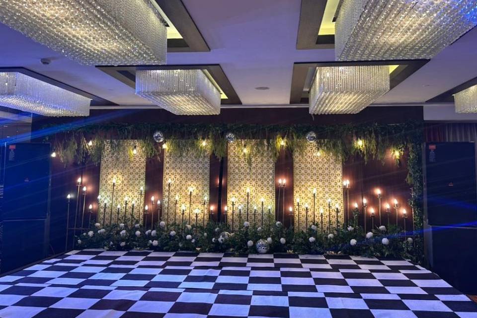 Sangeet stage